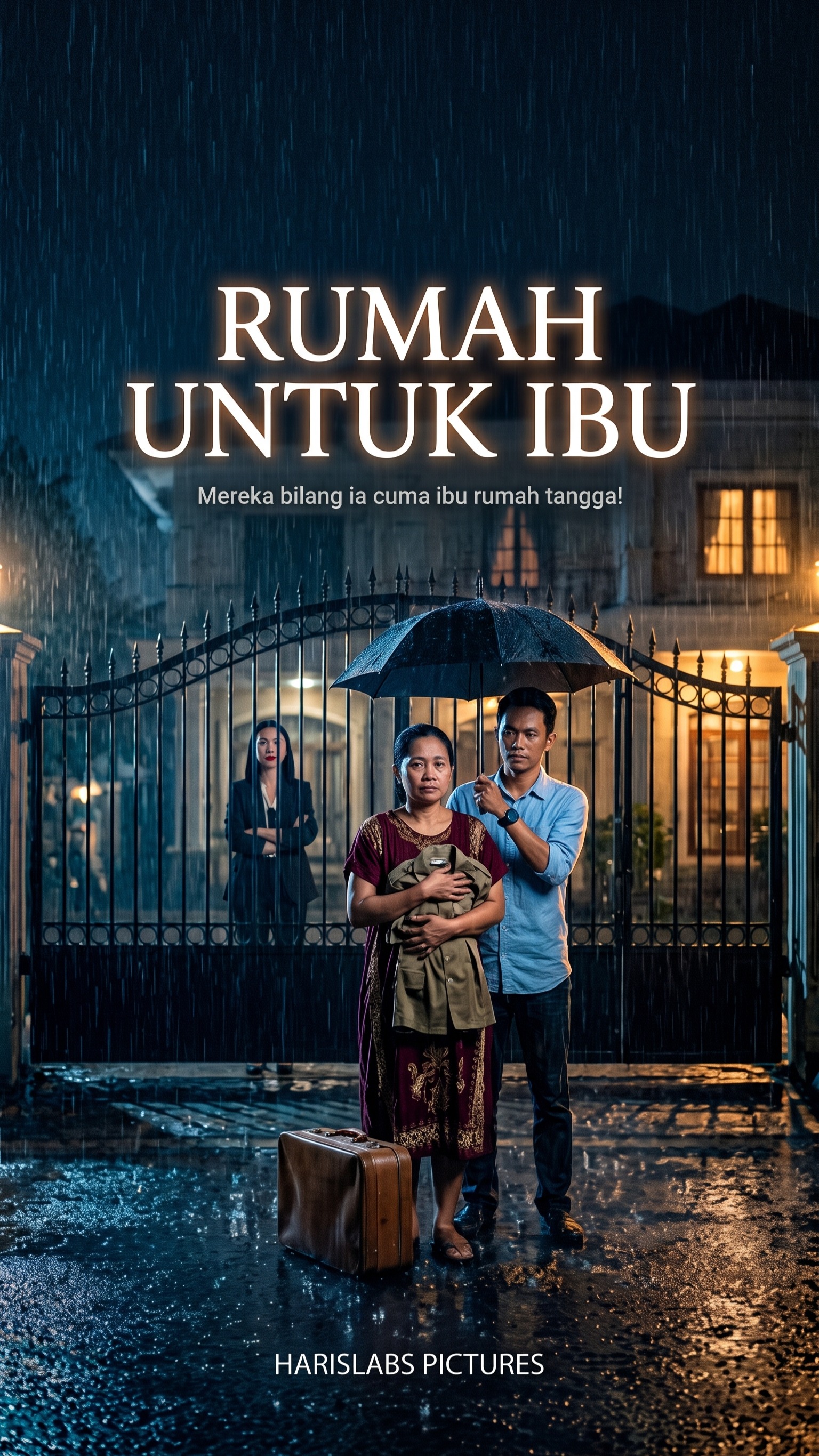 Poster film Rumah untuk Ibu: Film Pendek Drama Keluarga